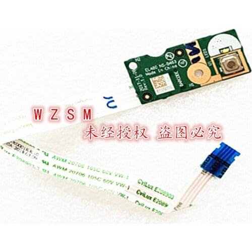 1PCS-10PCS Genuine New For Lenovo Thinkpad L480 Power Switch On Button Board E480 NS-B463 100% TESED OK