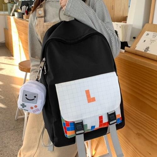 2021 Womens Backpack for Girls School Bag Female Student Rucksack Preppy Style Bagpack Ladies Anti Theft Backpacks Girl Mochila