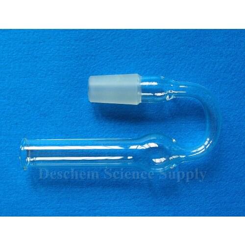 24/40,U TYPE Drying Glass Tube Adapter,Laboratory Chemistry Glassware
