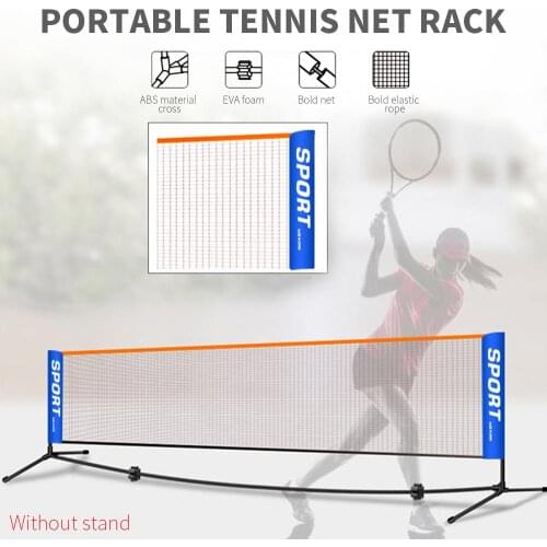 3.1-6.1M Tennis Training Net Outdoor Professional Sport Training Standard Indoor Foldable Tennis Ball Net Basketball Mash