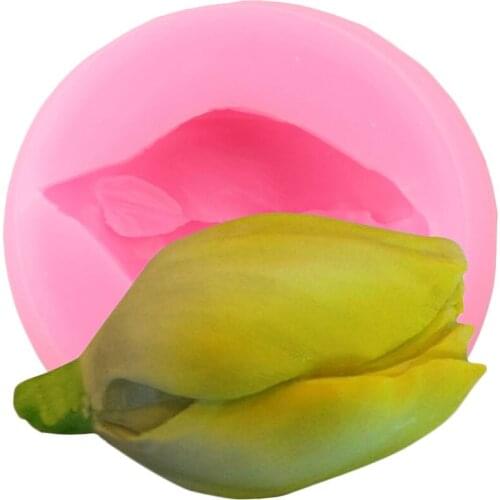 3D Flower Silicone Molds DIY Wedding Fondant Cake Decorating Tools Chocolate Cupcake Topper Mould Candy Polymer Clay Moulds