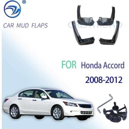 Mud Flaps For Honda Accord Euro 08-2012 Acura TSX 2009-2014 Mudflaps Splash Guards Front Rear Mud Flap Mudguards 2010 2011 2013