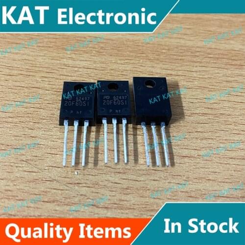 5PCS/Lot FMV20N60S1FDHF 20F60S1 TO-220 600V 20A N-Channel MOSFET Transistor