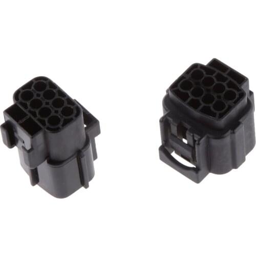 8 Way Sealed Waterproof Wire Multi Connectors for Car Motorcycle Bike