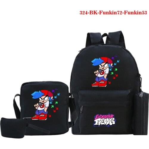 Friday Night Funkin 2021 Children School Backpack for Boys Girls Fashion Backpacks Kids Funny Friday Night Funkin School Bags