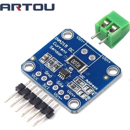 INA219 I2C Zero Drift Bi-directional Current Power Supply Sensor Breakout Monitoring Module