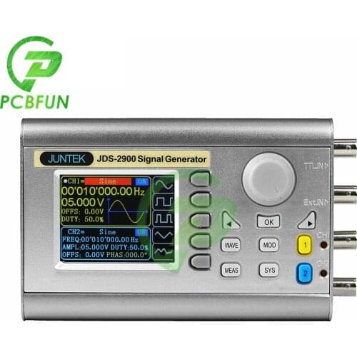 JDS2900-30M 30MHz DDS Function Signal Generator Digital Control Dual-channel Frequency meter Arbitrary waveform generator