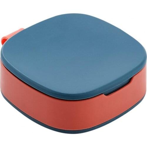 1 Pcs Portable 4 Grids Pill Box Drug Tablet Medicine Storage Box Divider Portable Organizer Storage Case Pill Container