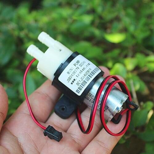Mini 370 Pump Small Self-priming Motor Diaphragm Pump DC 24V Low Noise Large Flow Small Electric Water Pump Fish Tank Aquarium