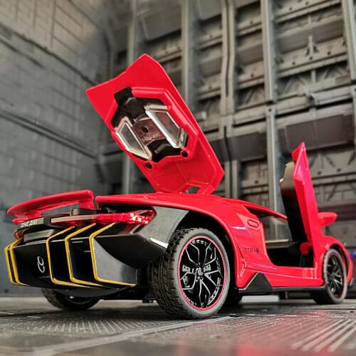 1:24 Centenario LP770 Alloy Sports Car Model Diecast & Toy Vehicles Metal Toy SuperCar Model Simulation Collection Children Gift