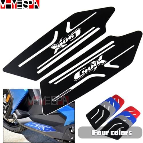 Motorcycle Footboard Steps Motorbike Foot For BMW C400X 2018-2020 C400 C Footrest Pegs Plate Pads