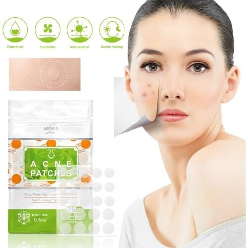 Invisible Acne Patch Absorb Pus Anti Removal Pimple Patch Artificial Skin Invisible Water Glue Beauty Tool Skin Care 25 Patches