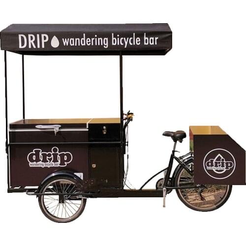 New Mobile Electric Ice Cream Cargo Bike With High Capacity Freezer for Sell Cold Drinks Such as Cola Beer Adult Tricycle