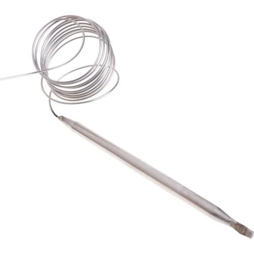 AC220V 0-40℃ Temperature Switch Capillary Thermostat Controller w waterproof box 875F