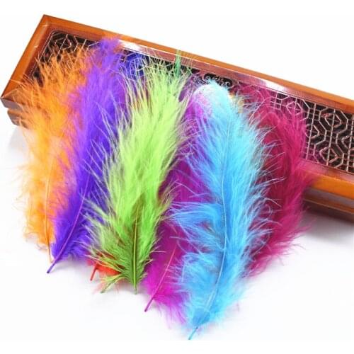 Wholesale Turkey/Chicken Feather 100pcs10-15cm DIY pheasant Feathers for Crafts decor feathers for jewelry making Wedding Plumas