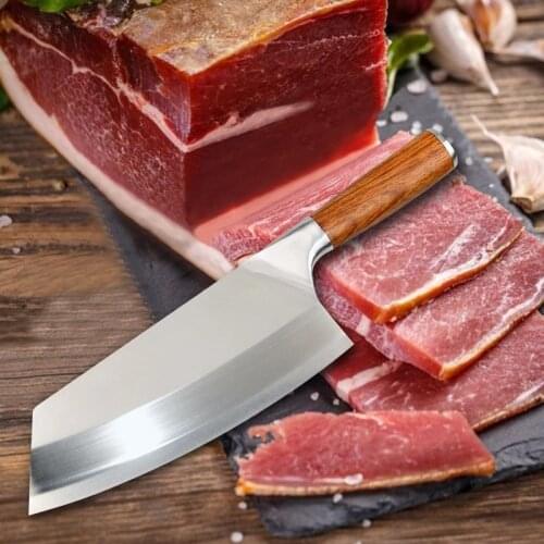 Stainless steel chefs knife meat cleaver household kitchen vegetable knife cooking knife chopping knife