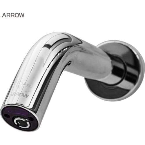 ARROW brand hospital hot cold water basin wall mount sensor automatic faucet