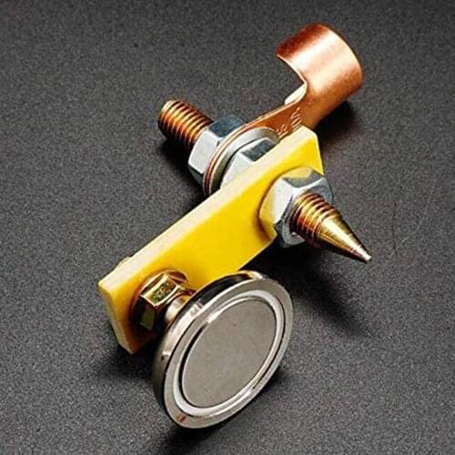 1 Pc Welding Magnet Head Tail Stability - Strong Magnetism Large Suction Single Absorbable Weight 3KG Clamp Repair Accessories