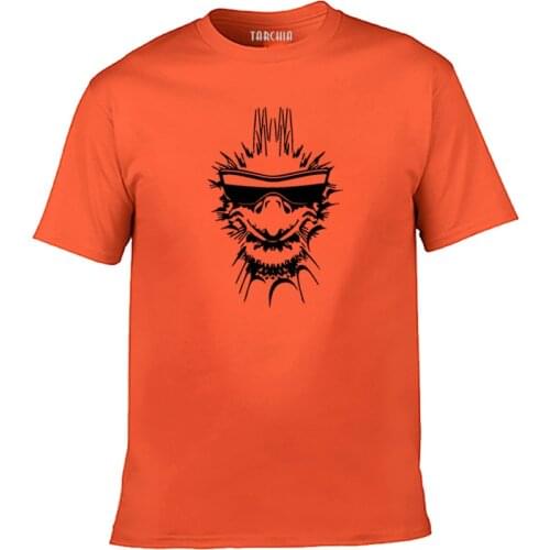 TARCHIA Summer Cotton Mens T-shirt Short-sleeve Man T shirt Pure Color Men t shirt T-shirts For Male Tops Women Tee Funny 621