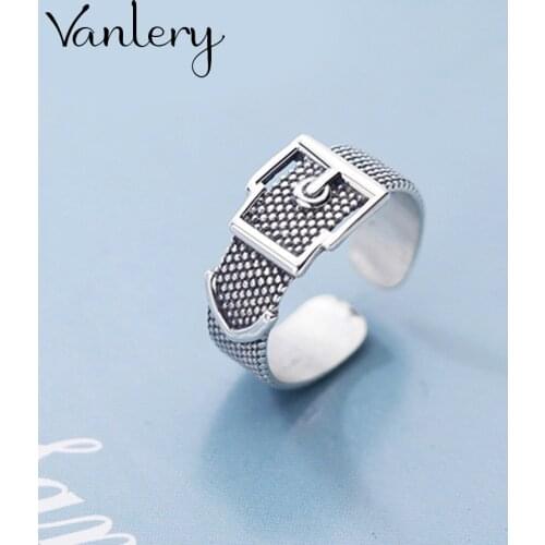 Personality Exaggerated Gothic Belt Rings For Women Charm Engagement Jewelry Girls Open Finger Knuckle Rings