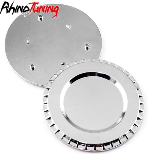 1Pc 60mm Universal Hubcaps Badge Emblem Styling Zinc Alloy Quality Auto Parts