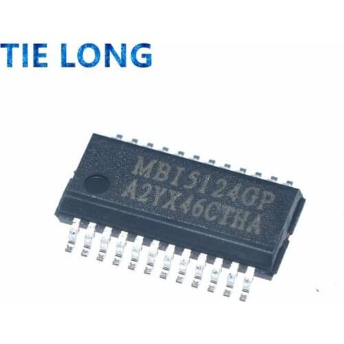 10pcs/lot New Original MBI5124GP MB15124GP LED display Привод chip IC SSOP-24 In Stock