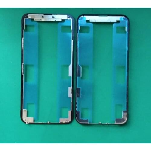 10Pcs Bezel Chassis Middle Frame For Apple iPhone X XR XS MAX 11 Pro Max Front Glass Touch Screen Lens Outer Panel LCD Display