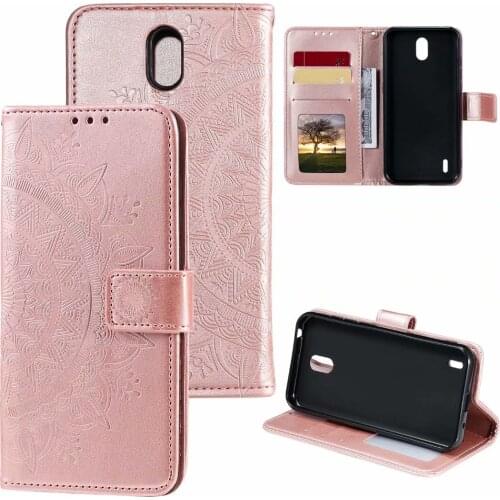 10pcs/lot With Wallet Totems flower Print Flip Book Case For Nokia 5.3 2020 7PLUS 3.4 2.4 2020