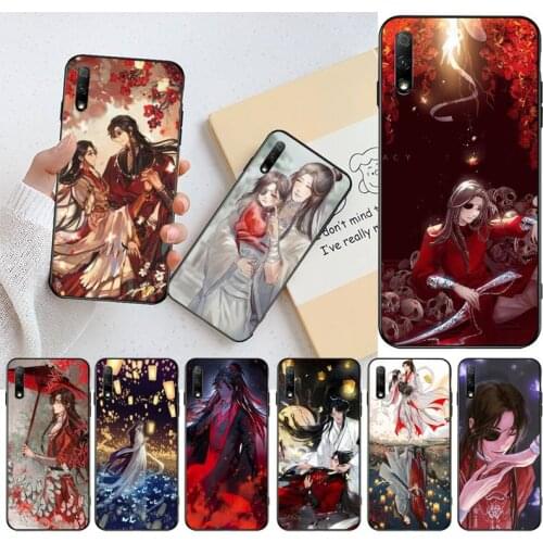 TOPCASHOP style Tian Guan Ci Fu Phone Case for Huawei Honor 30 20 10 9 8 8x 8c v30 Lite view pro