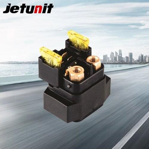 JETUNIT Motorcycle Starter Relay Solenoid for Yamaha OEM 4SV-81940-12 Electrical Parts Motorcycle Accessories