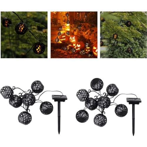 Fairy Globe String Lights Retro Bulbs Outdoor Garden Light Decoration for Garden Patio Party Halloween Christmas