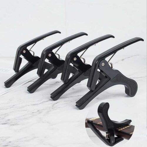 Guitar Capo for Classical Acoustic Electric Guitars Bass Ukulele Mandolin Guitar Trigger Capo Clamp Thumb Finger Guitar Pick