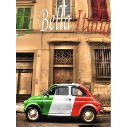 Painting By Numbers DIY Dropshipping 40x50cm City Street View Car 60x75CM Landscape Canvas Wedding Decoration Art picture Gift