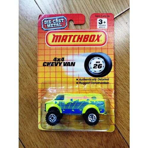 MATCHBOX 1/64 Chevrolet VAN Collection Metal Die-cast Simulation Model Cars Toys