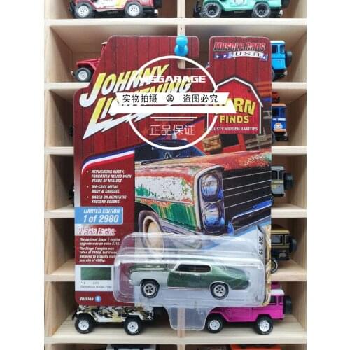 Johnny Lightning 1/64 Buick GS 455 Diecast Collection of Die-casting Simulation Alloy Model Children Toys