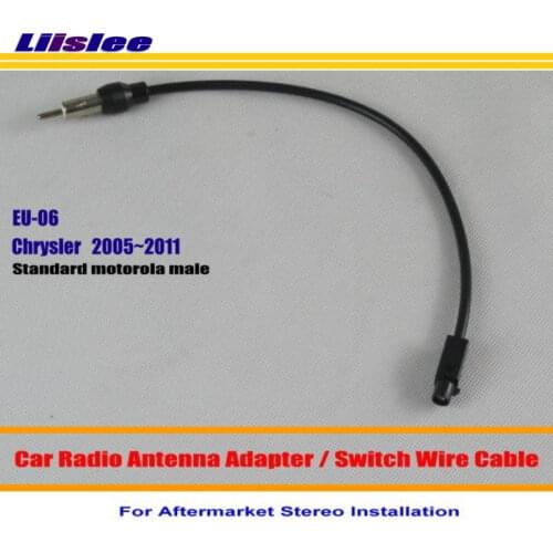 Liislee For Chrysler 200/300 Aspen Crossfire Sebring Town & Country - Car Radio Antenna Adapter Aftermarket Stereo Wire
