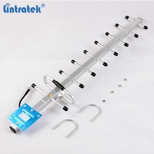 Lintratek 13dB Outdoor Antenna for 3G 4G Signal Repeater 1800 2100MHz Aerial 3G 4G N Connector High Gain 13dB