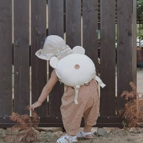 Japanese Korean Style Kawaii Stuffed Plush Backpack Toy Sundry School Bags Kids Birthday Gift Clothing Accessories