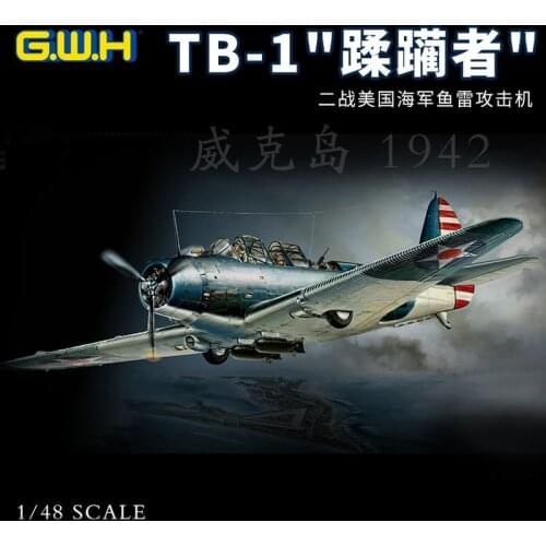 Great Wall Hobby L4809 1/48 DOUGLAS TBD-1 "DEVASTATOR" VT-6 AT WAKE ISLAND 1942 - Scale Model Kit