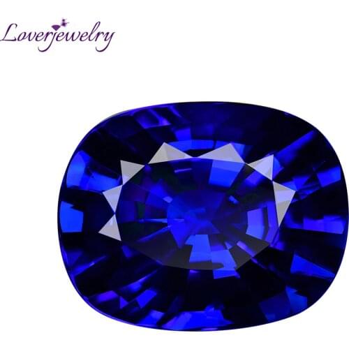 LOVERJEWELRY Natural Tanzanite Loose Gemstone For DIY Rings Pendants GIA GRS Certificate Tanzania Tanzanit Gemstone Fine Jewelry