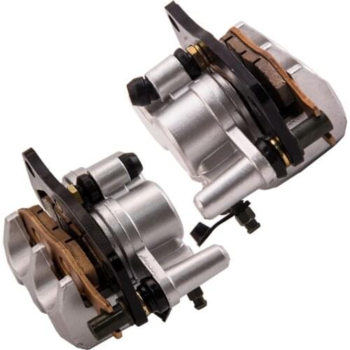 Pair Front Left Right Brake Caliper With Pads For Yamaha UTV RHINO 660 450 700 5B4-2580U-01-00 5B4-2580U-01-00 Brake Calipers