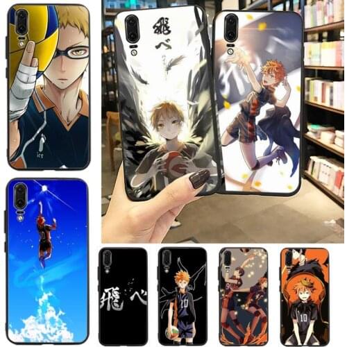 Hot Anime Volleyball Haikyuu Phone Case For Huawei P20 P30 P40 lite Pro P Smart 2019 Mate 10 20 Lite Pro Nova 5t