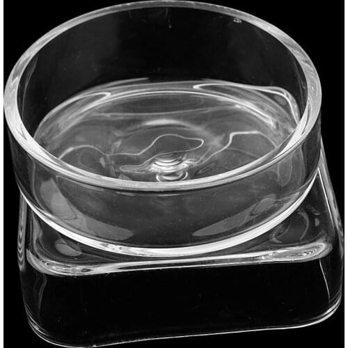 Aquarium Shrimp Feeding Food Bowl Feeder Tray Container W/ 22/27/30cm Tube