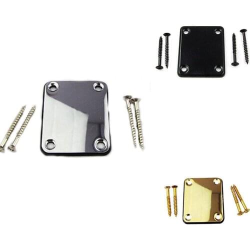 Guitar Neck Joint Board Electric Guitar Reinforcement Board 3 Colors Electric Guitar Neck Plate Neck Plate Fix