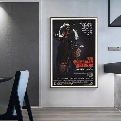 V0346 The Osterman Weekend Vintage Classic Movie Wall Silk Cloth HD Poster Art Home Decoration Gift