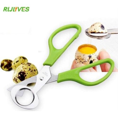 1Pc Quail Egg shells Scissors Cracker Opener Cigar Cutter Stainless Steel Kitchen Tool