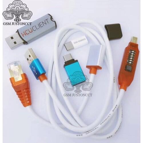 2019 Newest HCU Dongle + DC Phoenix Phone converter for Huawei with Micro USB RJ45 Multifunction boot all in one cable