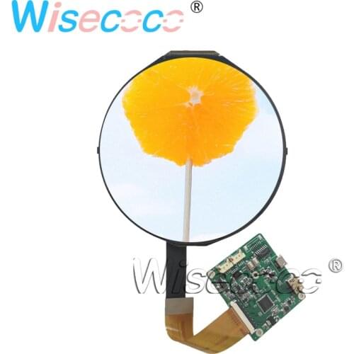 5 Inch Circular Display RGB TFT 1080*1080 Round Circular 50pins LCD Panel MIPI USB Driver Board