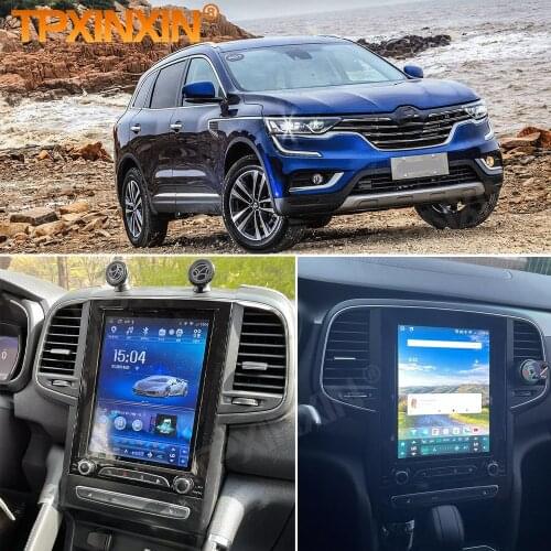 Carplay Tesla Style Screen Android 9 Player Head Unit For Renault Koleos 2016 2017 2018 2019 CAR GPS Audio Radio Receiver Stereo