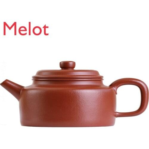 Yixing Zisha teapot, Dezhong teapot, all handmade teapot, pure raw ore, small coal kiln, red mud, purple sand teapot